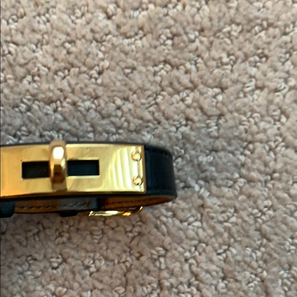 Hermès bracelet pre loved black and gold - Picture 2 of 7